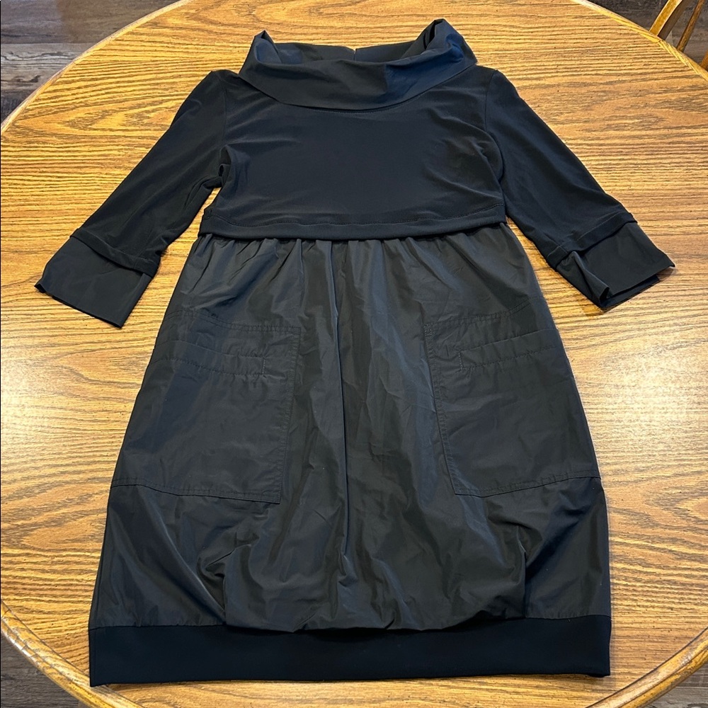 Joseph Ribkoff Cowl Neck Shift Dress #173444H - Picture 5 of 13